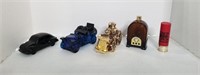 Lot of 5 Avon Cologne Decanters - VW Bug