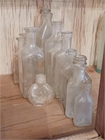 Clear Medicine Bottles #458