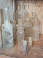 Clear Medicine Bottles