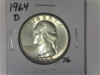 1964-D Washington Quarter