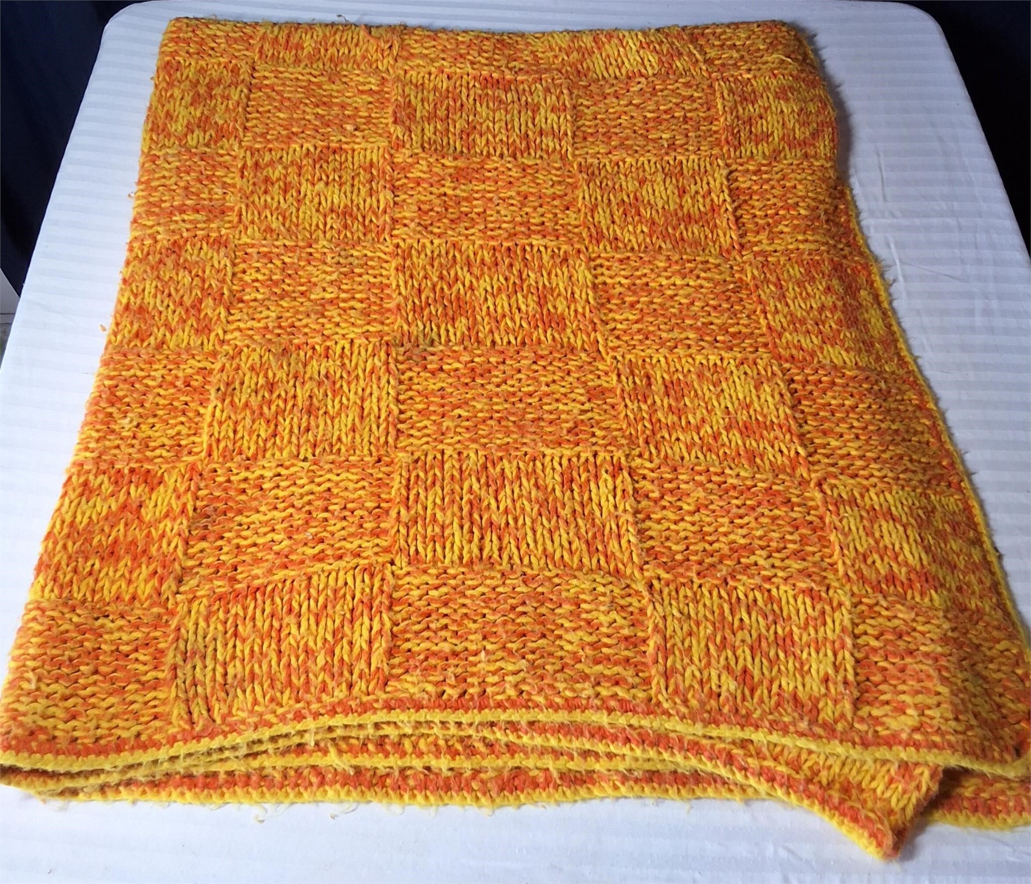 Vintage Crocheted Blanket