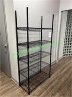 36"x16" 5 Tier Wire Metal Shelf