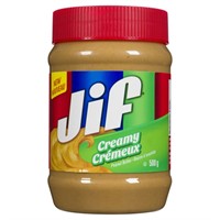 Sealed- Jif Creamy Peanut Butter