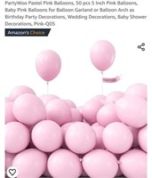 MSRP $8 50Pcs Pink Balloons