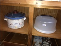 Large Slow Cooker & Cake Caddy