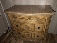 Carved Bedside Chest (See below)