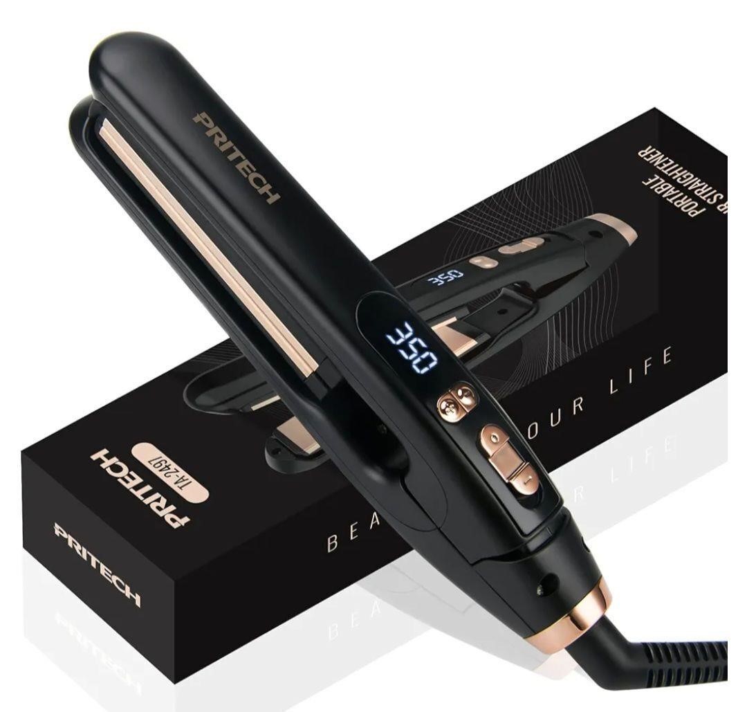 Portable hair straightener