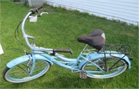 Micargel bicycle with Schwinn seat.