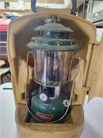Vintage Coleman Lantern with Carry-Case
