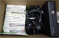 Xbox 360 Game Console Lots of Games & remotes