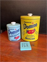 VTG Domino sugar canisters