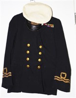 WW II RANVR Lieutenant undress coat & cap