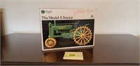 John Deere toy Model A tractor