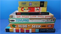 Vintage Board Games-Toyland, Hide n' Seek &more