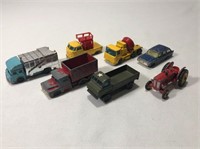 6 Vintage Husky Diecast Cars