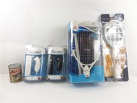 2 manettes + kit sport 3en1 + raquette pour Wii