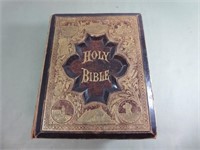 1880's Large & Heavily Illustrated Holy Bible