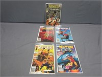 (10) Comic Books The Avengers & Wolverine