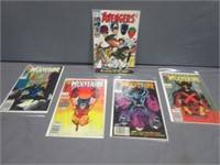 (9) Comic Books The Avengers & Wolverine