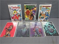 (14) Comic Books Fantastic Four & Avengers