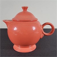 Fiesta Coral Tea Pot