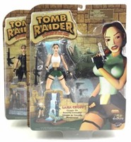 (2) Carded Tomb Raider Action Figures