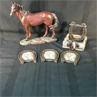 Horse lovers lot! Includes beautiful horse
