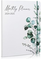Simplified 2024-2025 Monthly Planner and Calendar