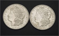 2 -1921 Morgan Dollars