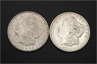 2 -1921 Morgan Dollars