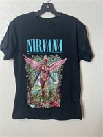 Nirvana Garden In Utero Band Shirt