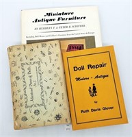 Miniature Antique Furniture Book, Doll Repair & Do