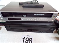 VHS and CD Player