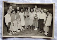 1950s WR Banks African Am. School Grapeland TX Pic