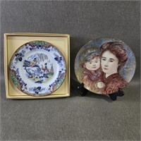 Edna Hibel Numbered Mother's Day Collectors Plate