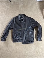 Boston Outfitter Leather Coat size L