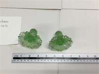 2 glass curtain ties