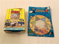 Desert Storm Cards and Chinese Checkers