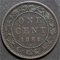 Canada Large Cent 1882H  Obv2