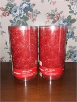 Pair of PIER 1 Imports LED Candles - Island