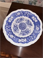 Six (6) SPODE Blue Room Collection Plates -