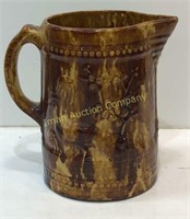 Bennington Crock Pitcher 8”