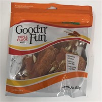 (2x Bid) New Good N Fun Triple Flavor Dog Treat
