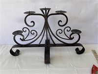 Large Iron Candle Holder