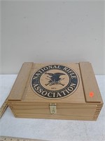 NRA wooden box