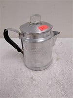 Vintage small percolating coffee pot