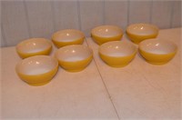 Set of 8 FireKing Bowls
