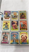 Vintage garage pail kids cards 12 sheets