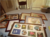 9 - PICTURE FRAMES & PICTURES