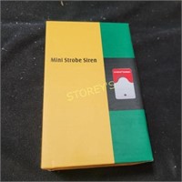 New in Box Mini Strobe Siren